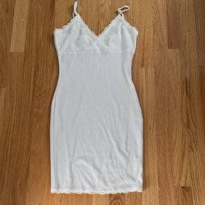 Birdies White Lace Trim Chemise